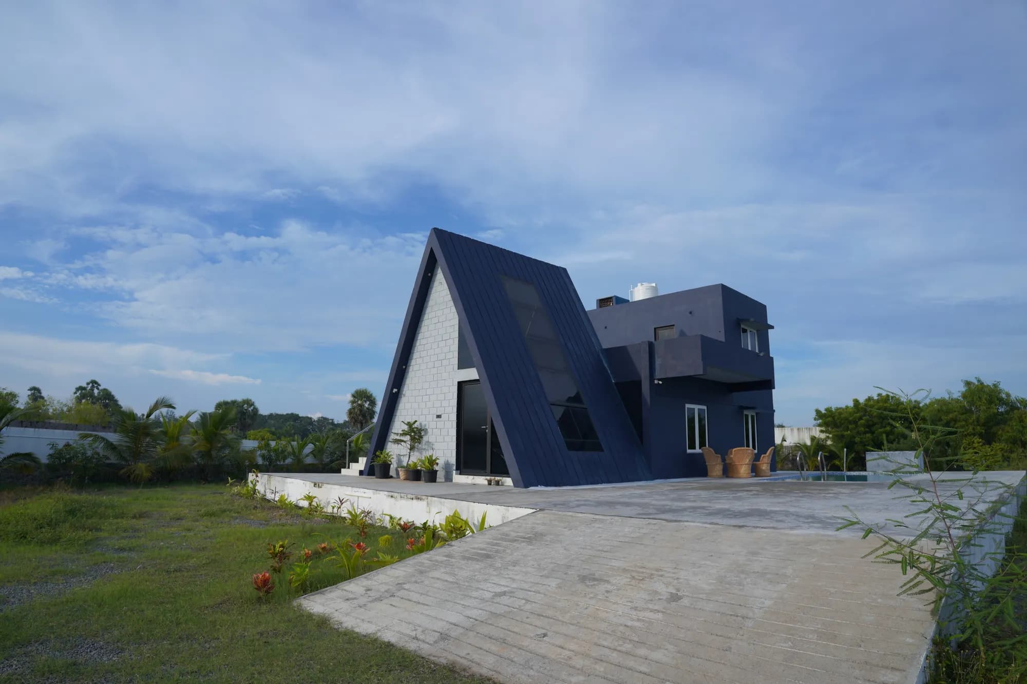 ECR A-Frame Villa
